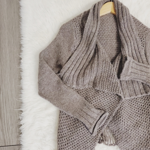Anthropologie Sweaters - Italian wool, alpaca, blend, waterfall, hygge
